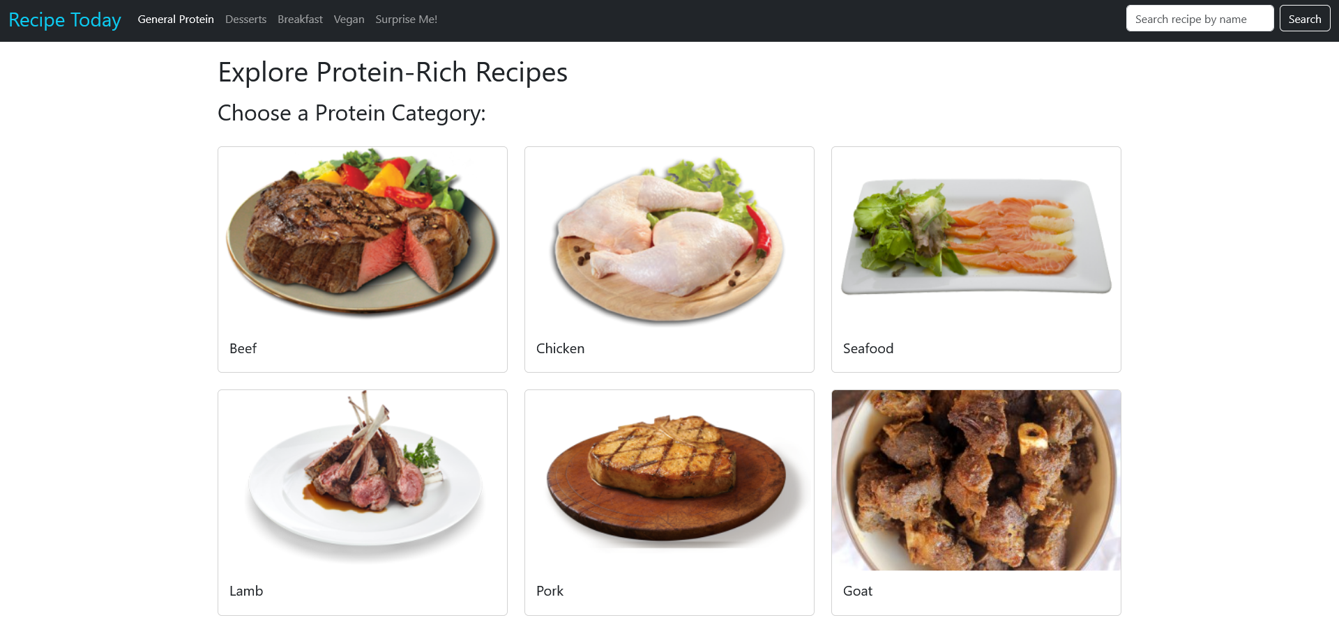 Recipe Today Project